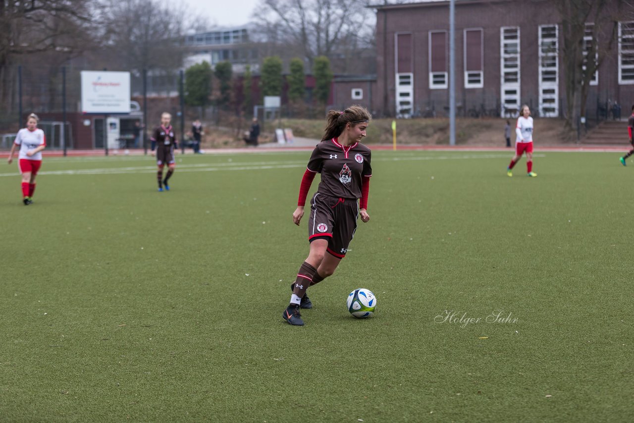 Bild 413 - B-Juniorinnen Walddoerfer - St.Pauli : Ergebnis: 4:1